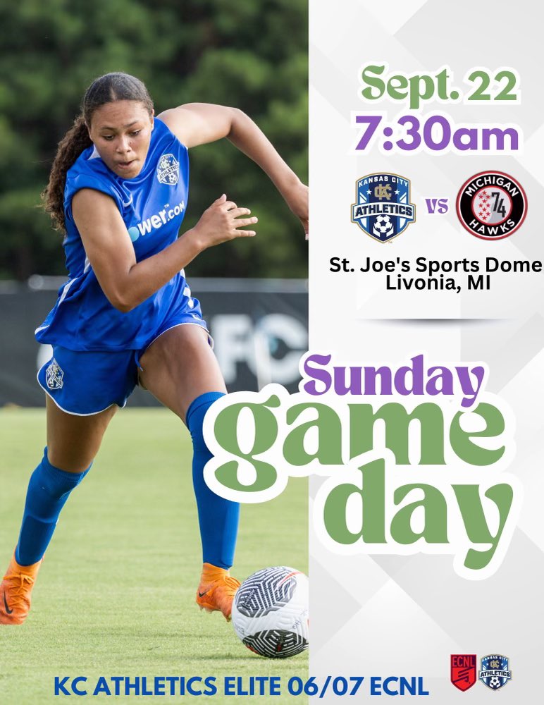 Mia Hebert (@miahebert07) on Twitter photo Pumped up for tomorrow’s game. Let’s go!!! 💪🏽
<a href="/KCAECNL2007g/">KC Athletics Academy Elite 06/07 ECNL</a> <a href="/ImYouthSoccer/">ECNL/GA/Recruiting/College Soccer</a> <a href="/PrepSoccer/">Prep Soccer ⚽️</a> <a href="/TopDrawerSoccer/">TopDrawerSoccer</a>
<a href="/TheSoccerWire/">SoccerWire</a> Pumped up for tomorrow’s game. Let’s go!!! 💪🏽
<a href="/KCAECNL2007g/">KC Athletics Academy Elite 06/07 ECNL</a> <a href="/ImYouthSoccer/">ECNL/GA/Recruiting/College Soccer</a> <a href="/PrepSoccer/">Prep Soccer ⚽️</a> <a href="/TopDrawerSoccer/">TopDrawerSoccer</a>
<a href="/TheSoccerWire/">SoccerWire</a>