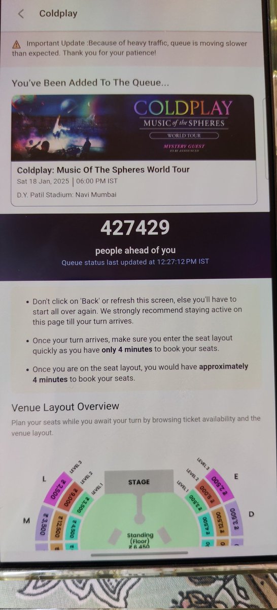 There should be a law against bookmyshow. They are manipulating the sale to tell people that all tickets are sold out.