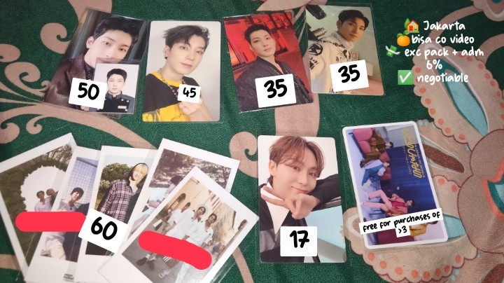 12193dks's tweet photo. WTS PHOTO CARD SEVENTEEN
Wts lsb svt seventeen ina
wts - want to sell photocard svt ina
🏡 Jakarta
🍊 Bisa co lewat video / live
💸 Price before pack + adm 6% 
✅ Negotiable
Wtb wts wtt seventeen svt ina scoups jeonghan Joshua jun hoshi wonwoo woozi mingyu dk the8  sk vn dn https://t.co/bGJpSgi57D