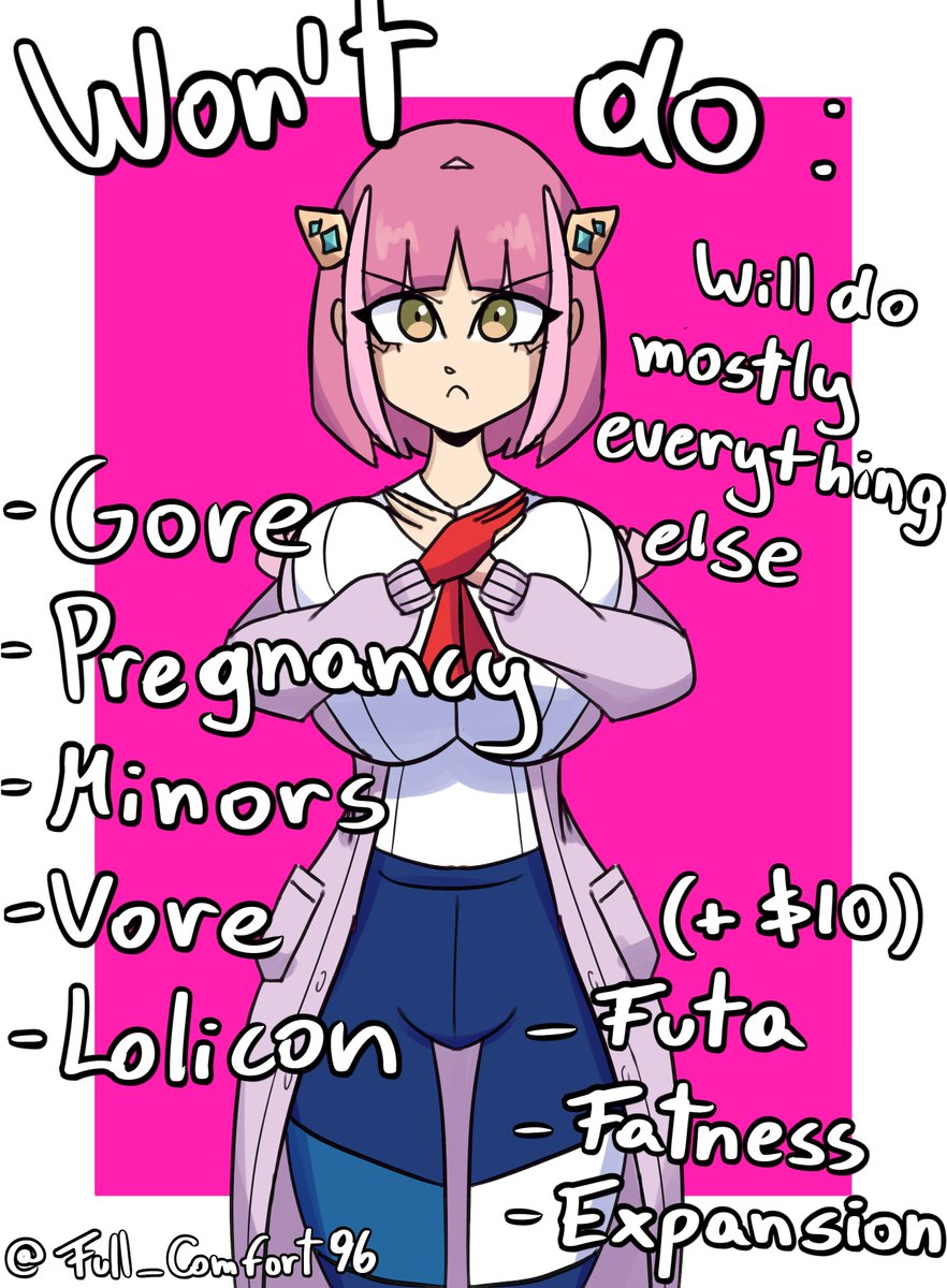 Full_Comfort (Commissions Open) tweet media
