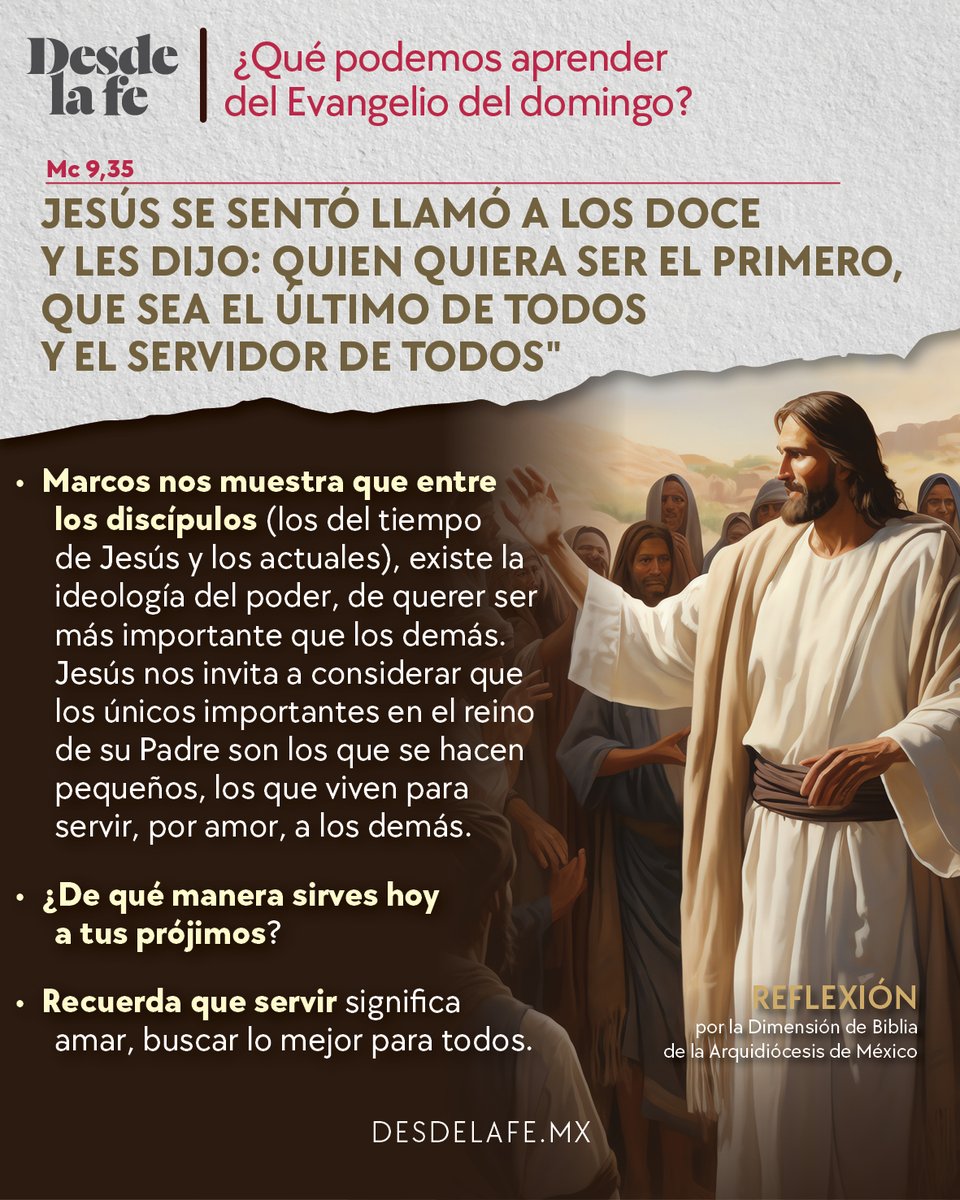DesdeLaFeMx's tweet photo. #FelizDomingo ¿Qué podemos aprender del #Evangelio de este domingo, 22 de septiembre? Lee más aquí: https://t.co/webe2XvIRa https://t.co/1gF5BWdurw