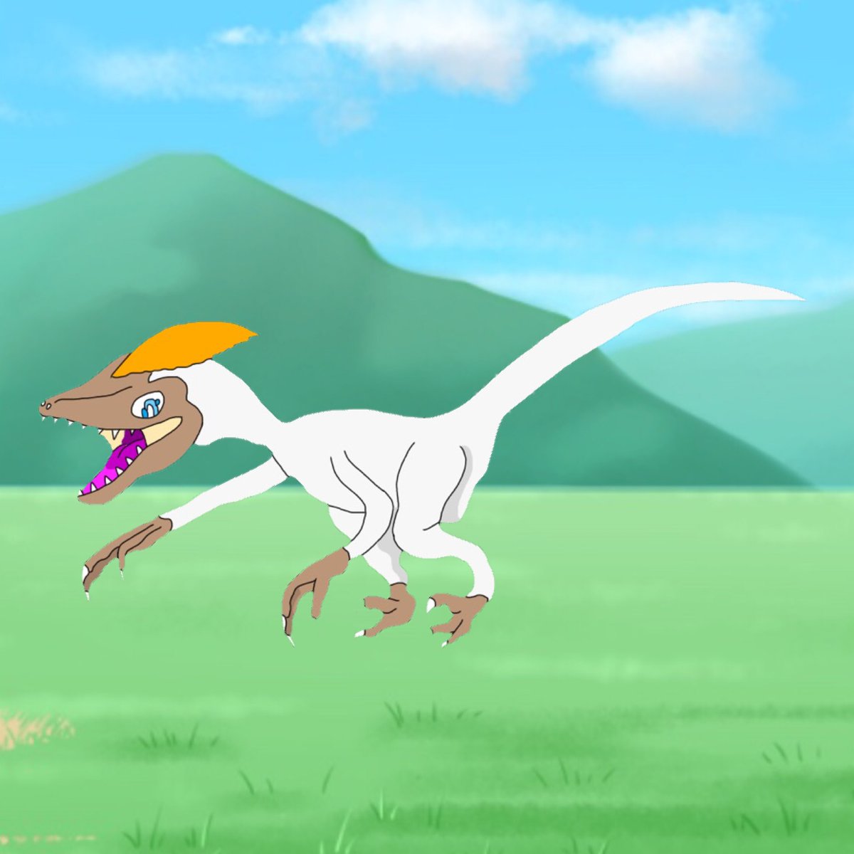 StJurassic's tweet photo. 名前:#バンビラプトル
学名:#Bambiraptor feinbergi
時代:白亜紀
食性:肉食
大きさ:1.3m  
発掘地:アメリカ

説明    
最も鳥類に近いドロマエオサウルス科の恐竜として知られている。脳函(のうかん)がこの仲間の中で最も大きいと言われている。 #恐竜図鑑 https://t.co/rsIZpx6YFl