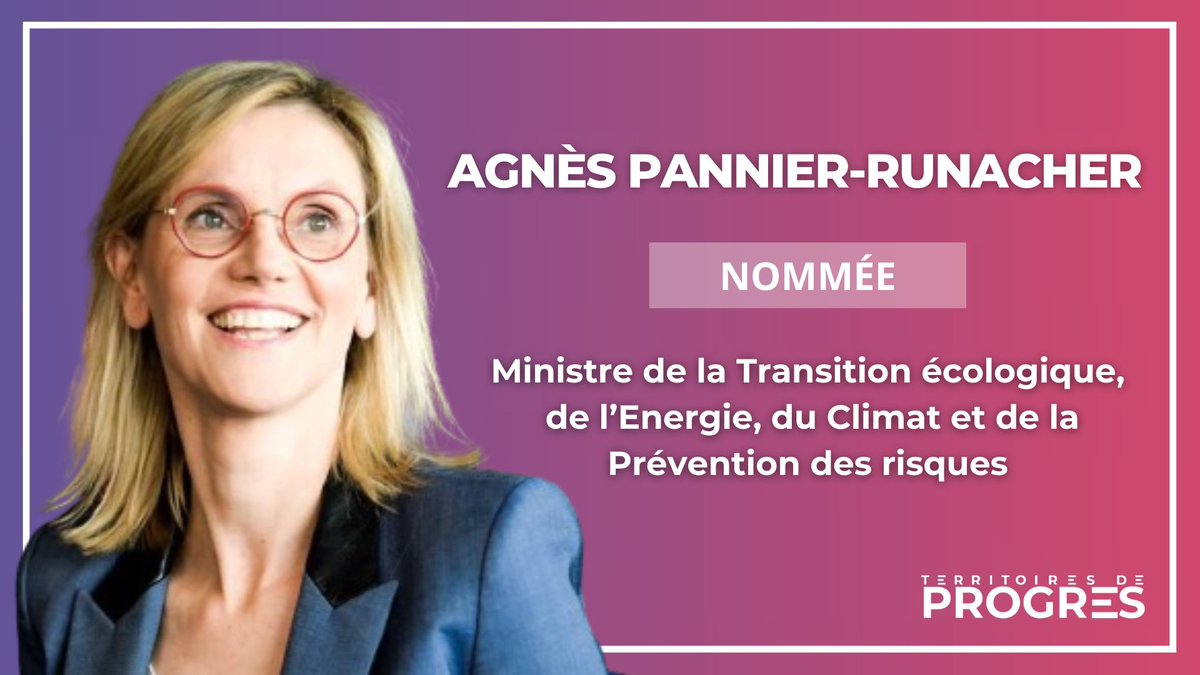 TdPMorbihan's tweet photo. Tous nos vœux de réussite à @AgnesRunacher dans ses nouvelles fonctions ministérielles si importantes pour notre avenir. 🌍🌱 https://t.co/I6dV8JToCs