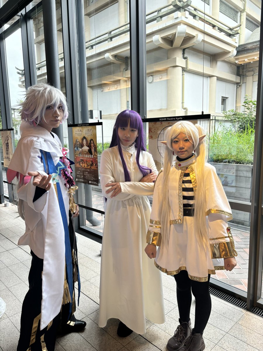 コスプレイヤーの方々に写真を撮らせてもらったぜ！やったっっ！
みんなクオリティが高い！！
くぅー！俺も負けてられないぜ！
 #京まふ2024  #コスプレ
