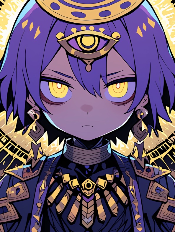 PromptLoverJP's tweet photo. 「第三の目が語る真実」 #MysticArt #ThirdEyeVision #ファンタジーキャラクター https://t.co/OirW0nPA1w