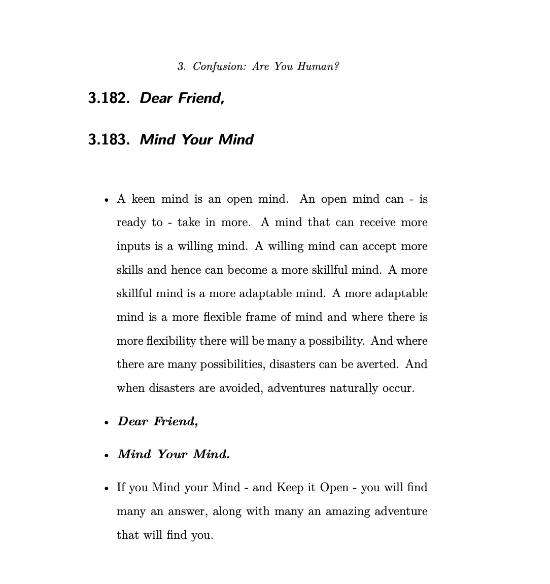 KongShakeSphere's tweet photo. Dear Friend, Mind Your Mind.  

Snippet from King-Kong Shake-Sphere on "Being A Human Being"

Book Available @ https://t.co/EzAEqxIIvQ https://t.co/CiT86SNPNB