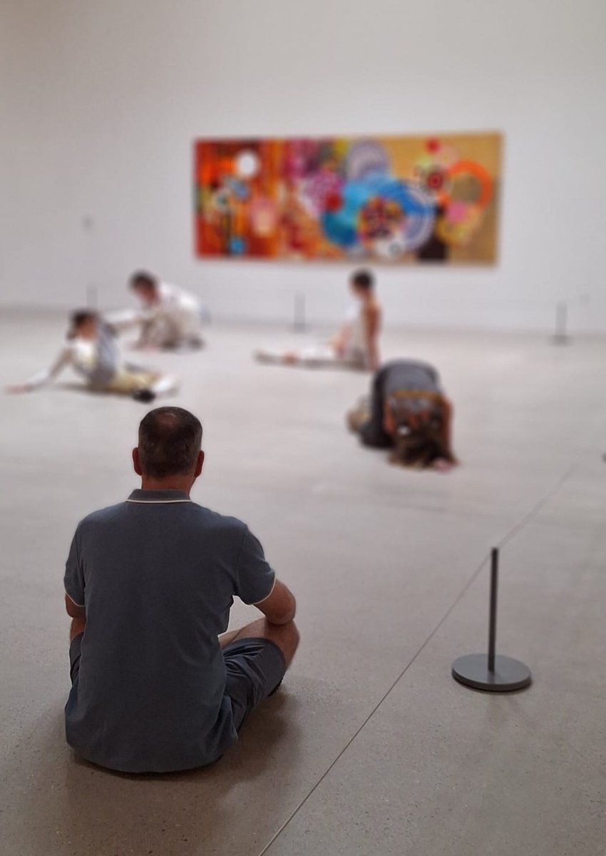 " ASun Dance" performed amongst the abstract artwork of Beatriz Milhazes offered a moment of calm reflection <a href="/Tate_StIves/">Tate St Ives</a>