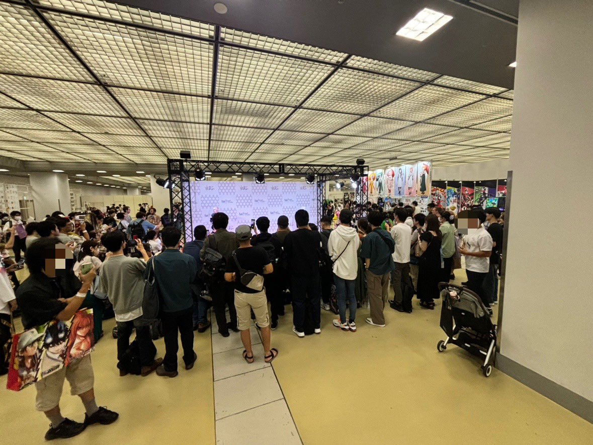 京まふ最後の #FGO  ステージ！
終了30分前でもこんなに人が((((；ﾟДﾟ))))
FGO人気、おそるべし… 
 #京まふ2024