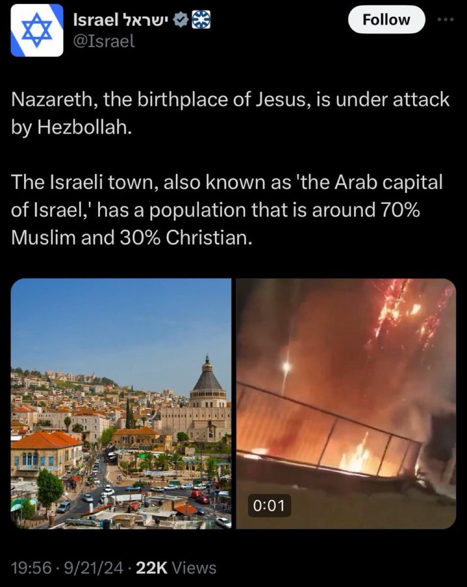I’m from Nazareth, it’s not an Israeli town and we are not Israelis. 
Israel remembers Nazareth whenever it is convenient and serves its propaganda.
If people die in Nazareth it is because they don’t have shelters as oppose to the Jewish Israeli town next to them.