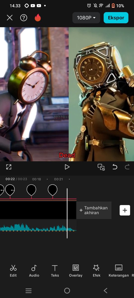 ben_asman20565's tweet photo. Next project, it's already 98% done. Just a little effect and it's completely done. I'm gonna post it tomorrow.

#SKIBIDITOILET #SkibidiToiletMultiverse #AlarmClockman
#FutureLargeClockman https://t.co/ip0iMPx0Qw