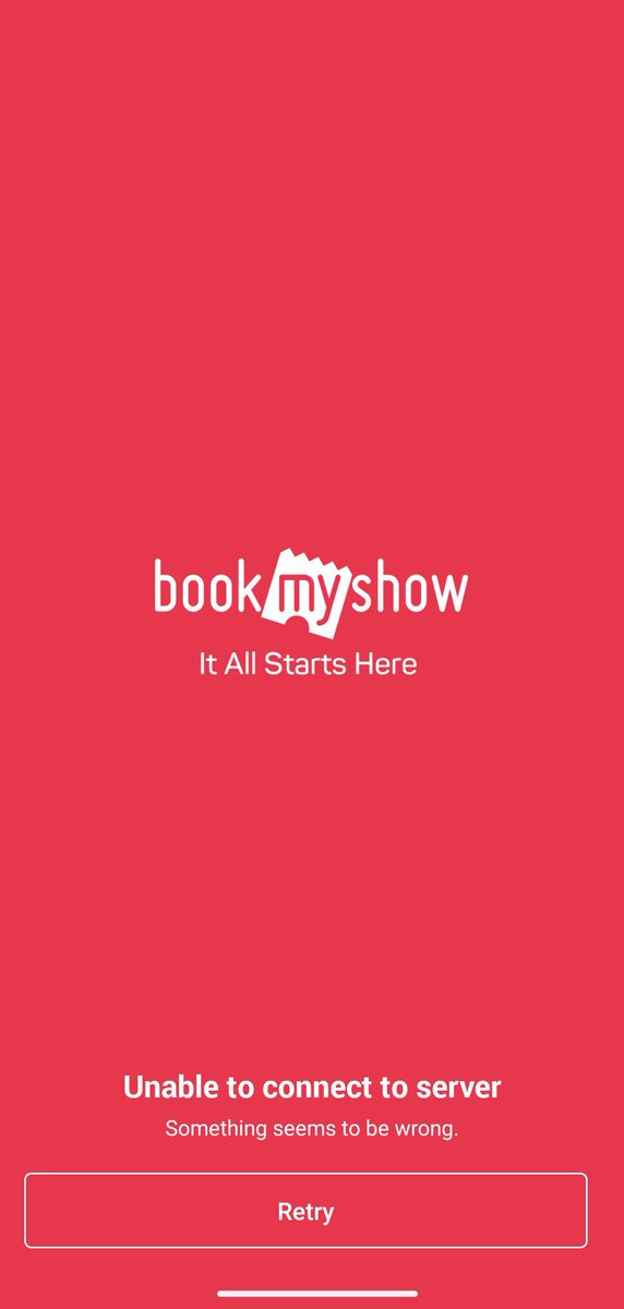 And <a href="/bookmyshow/">BookMyShow</a> decided to give us the cold shoulder 🙄

#BookMyShow #Coldplay