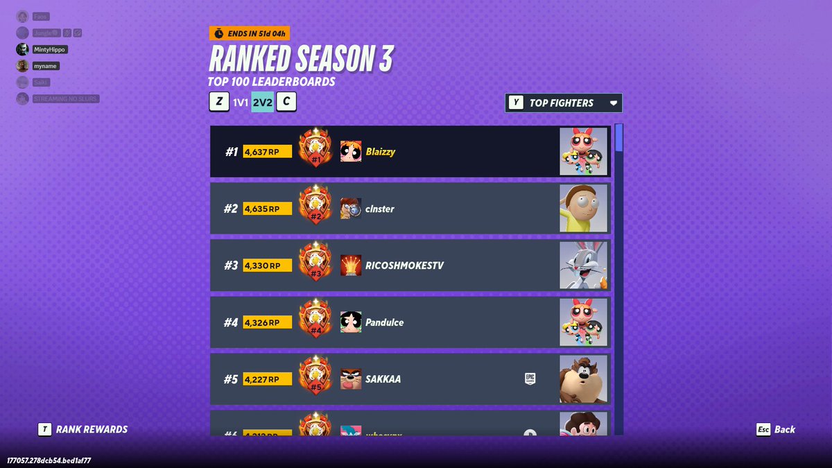 Rank 1 Global on Power Puff Girls 🙀 #Multiversus