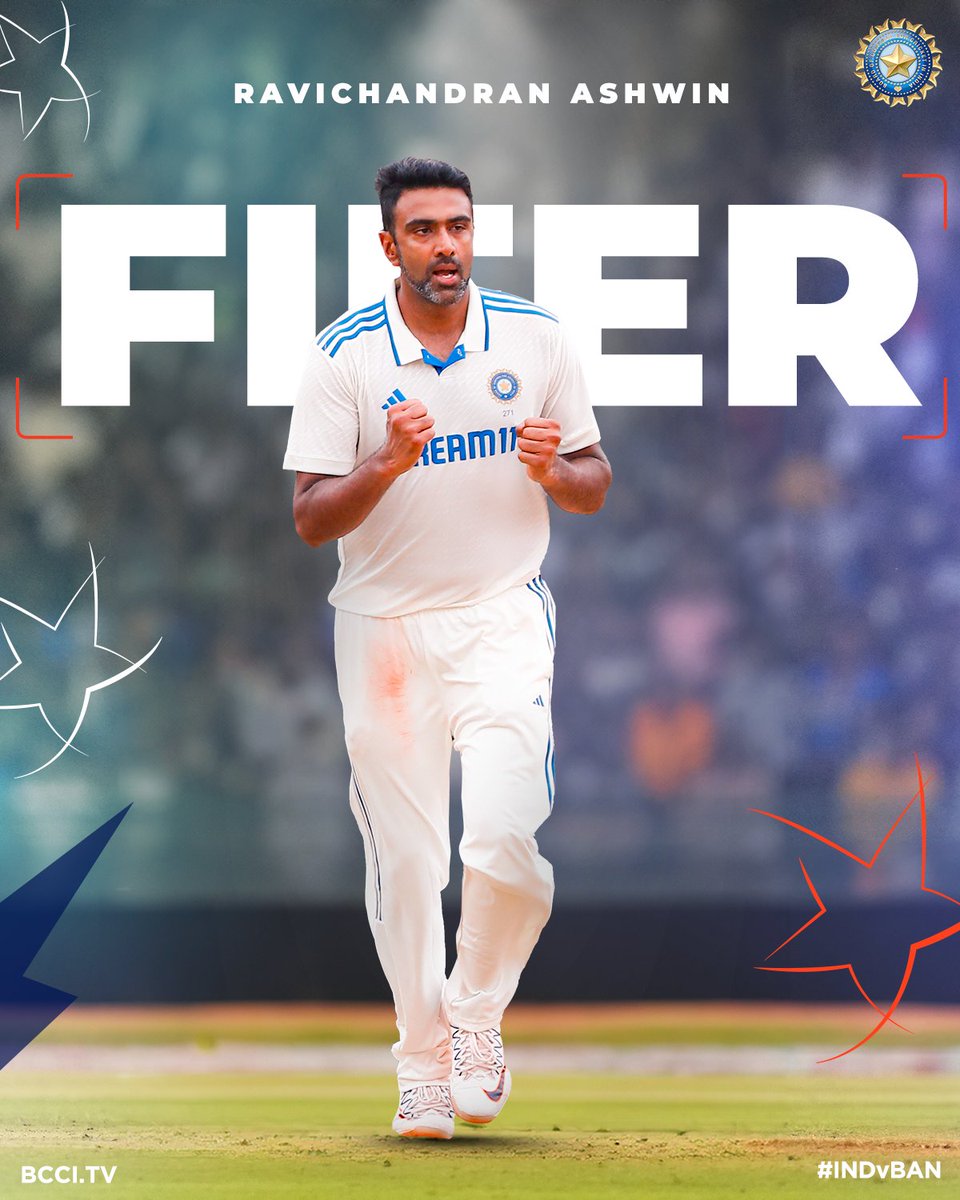 _Sports_Xpress_'s tweet photo. Hundred 💯 banana ho ya Fifer 🖐️
Ashwin Anna is always ready 🔥😎

#IndiaVsBangladesh #Ashwin 
#ViratKohli #ShubmanGill https://t.co/jxs6cvYptt