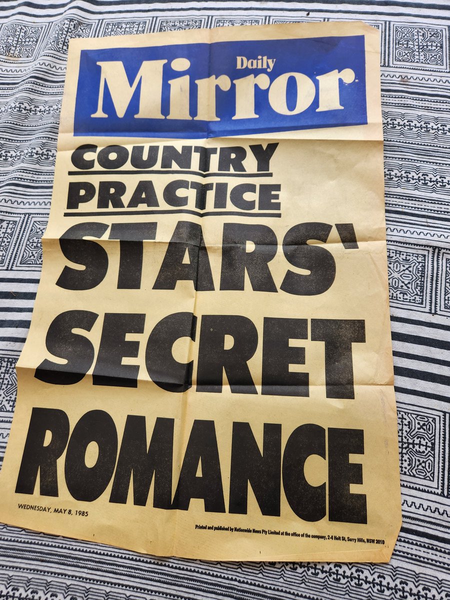 Going through some old newspaper clippings.
We made the headline banner!😍💛😅😂