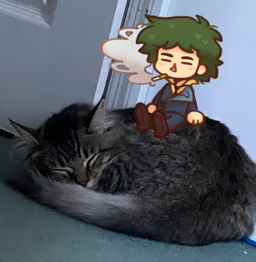 molzysketch's tweet image. they’re besties #cowboybebop #spikespiegel