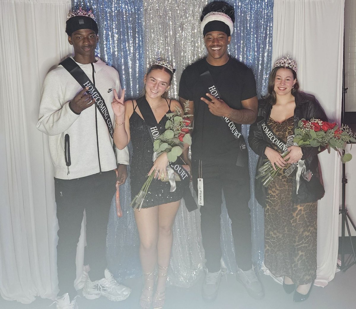 Congratulations to our Homecoming Royalty! 

-Prince: Terry Walker III
-Princess: Rarity Wehlage
-Queen: Adelmaris Collazo Gaud
-King: Gian Carter

#StarryNights #GoBears