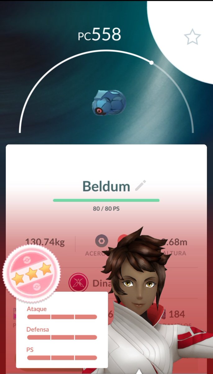 el_fenixazul's tweet photo. Yo: Gastaré mis últimas partículas Max
*Lo vence*
Yo: Creo que puede ser bueno
*Lo valora*
Yo:Keeu?!!!😱😙
#PokemonGO https://t.co/zsgHZMHUnt