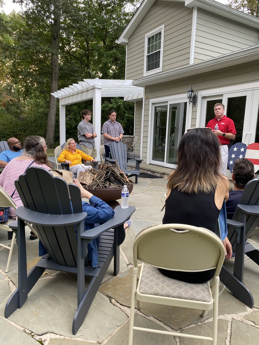 RJS4Congress's tweet photo. 3rd stop - the beautiful Rutherford home in SP for an ice cream social meet &amp; greet with new friends!  
Thank you very much for sponsoring this opportunity!

Please get in touch for me to meet members of your organization in District 3!  

https://t.co/kr5ozgrQub https://t.co/Pb1R1OHRpB