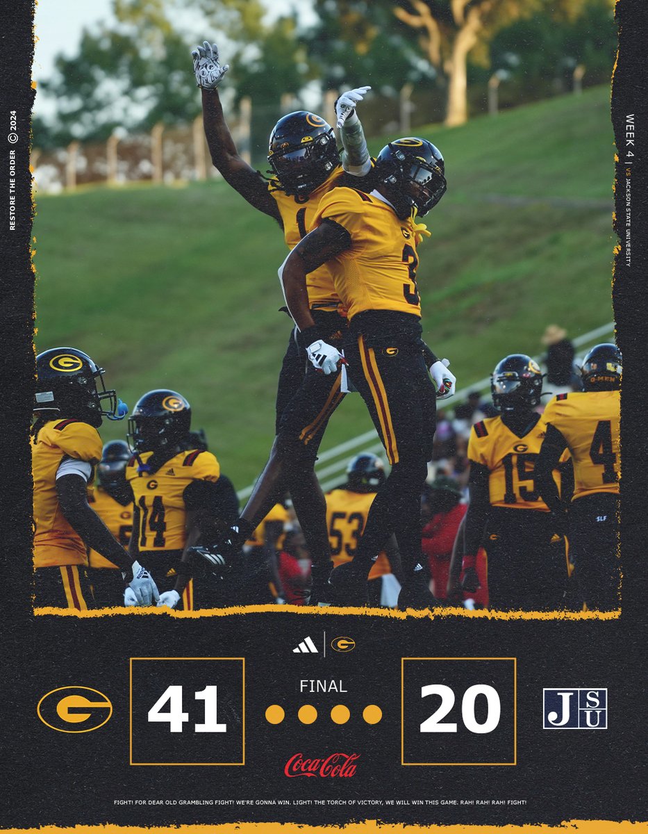 Sent 'em back to their yard with 𝐓𝐇𝐄𝐄 "L"

#RestoreOrder | #GramFam | #ThisIsTheG🐯