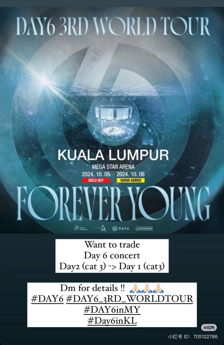 da_b_da's tweet photo. Want to trade 

#day6 #DAY6inKL #DAY6inMY https://t.co/qxEhdsJQSh