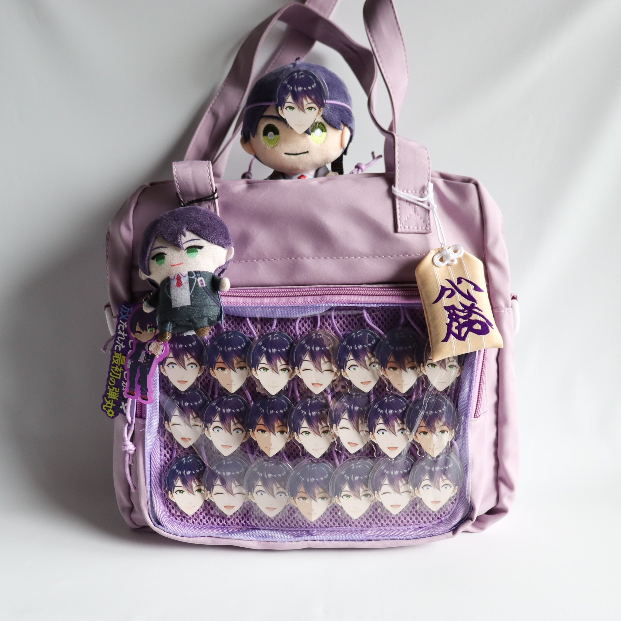 にじさんじ　DMM 剣持刀也　缶バッジ　痛バ にじさんじ スイパラ 剣持刀也 缶バッジ - メルカリ