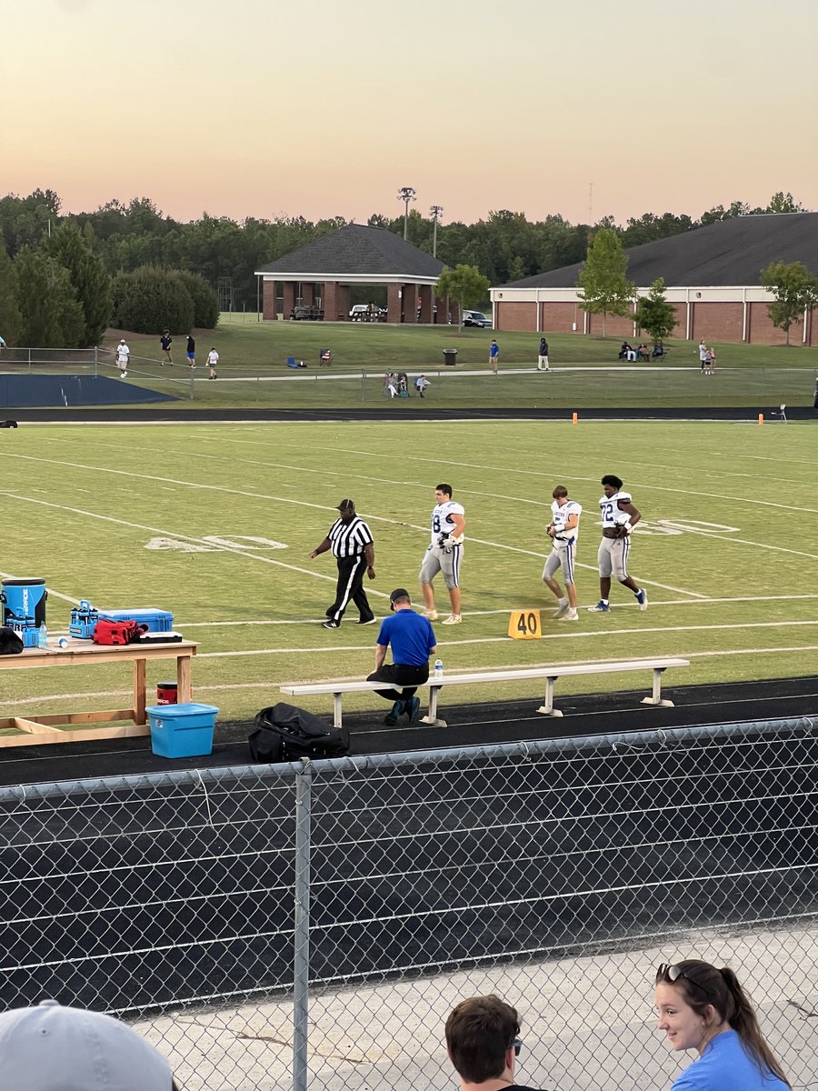 I got promoted to captain for a tough game against Mt. Da Sales, played hard both ways and I'm ready to get better for our game next Friday @ Trinty