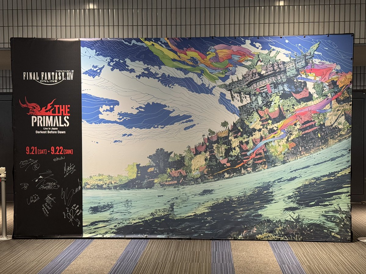 naohan's tweet photo. 週末は #FF14 三昧ということで、まずは横浜アリーナ #PRIMALS  2日目！ヒカセンがいっぱい🈵です😊 https://t.co/G11oLcv0OE
