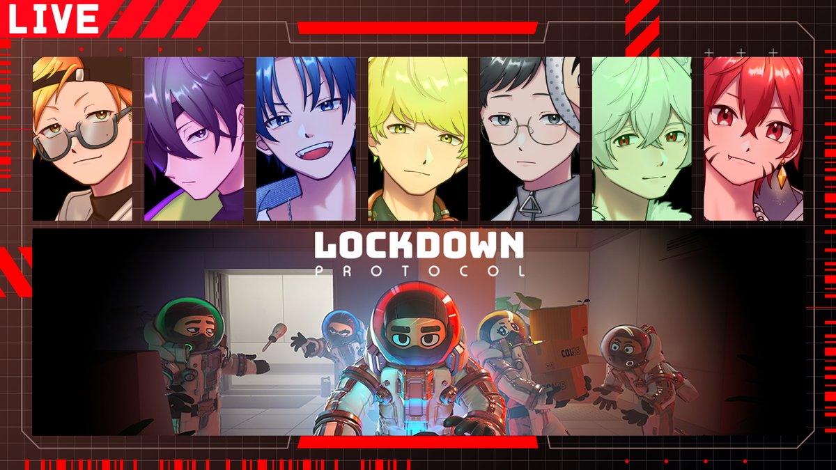 FullPowerAdults's tweet image. 💻本日の配信💻
⏰21:00～
🎮#LOCKDOWNProtocol🚀
📝FPS視点の宇宙人狼ゲーム！反体制派を見抜け👀

▼待機場所
youtube.com/live/vV71sy3BF…

≪メンバー≫
ケニー
ぱるみら
Loi
らすこー
かぴー
栗御飯(22時から合流)
源ちょす

#フルパワーアダルツ
