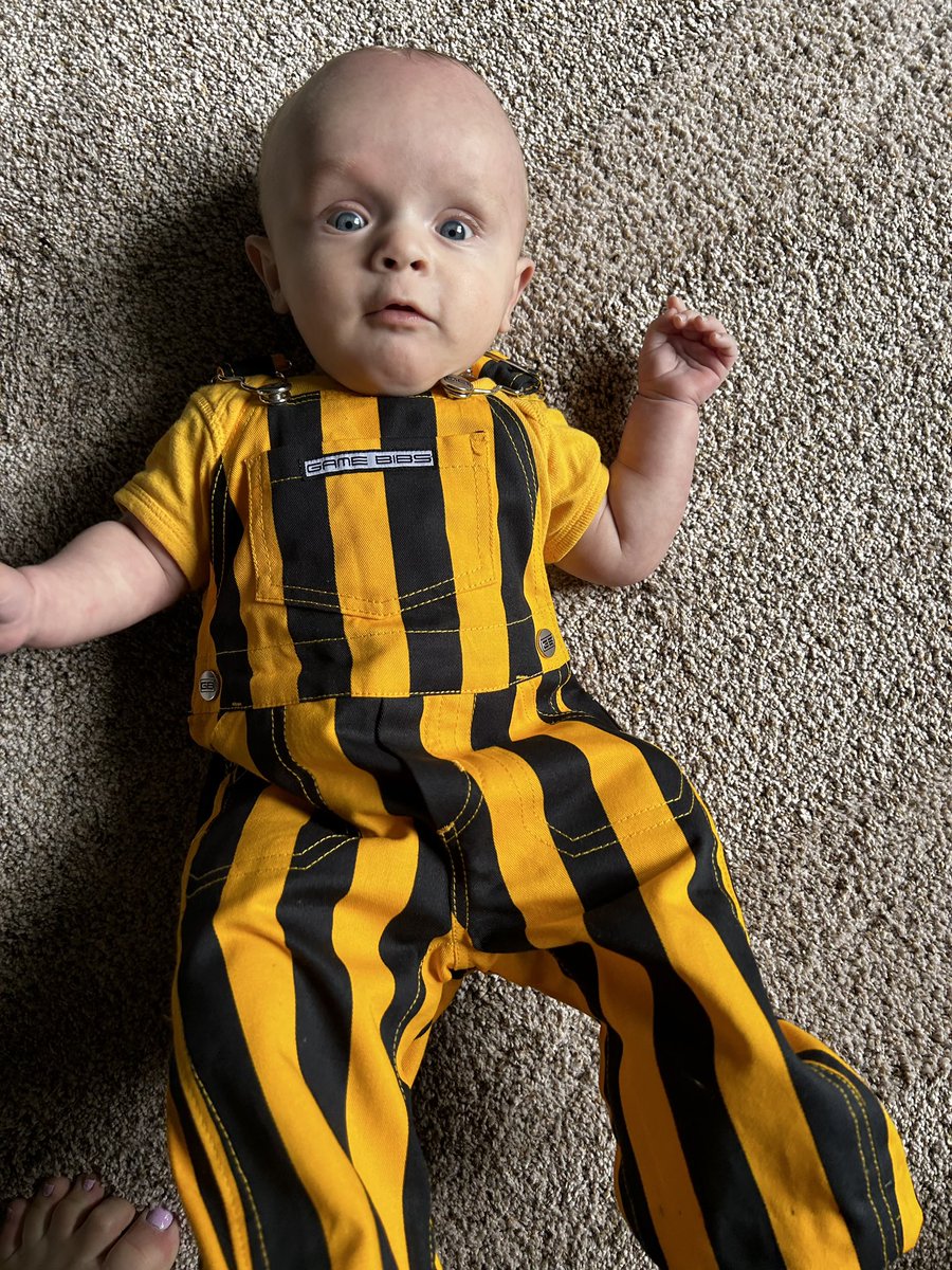 Benjaminandera's tweet image. Henry says welcome back home Floyd!!! 🐷🐽🐖#IowaHawkeyes #FloydOfRosedale 🖤💛🏈