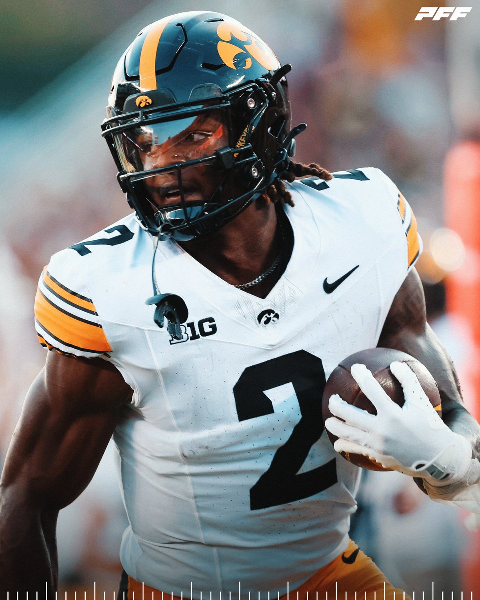 Iowa RB Kaleb Johnson vs Minnesota:

🟡 21 ATT
🟡 206 YDS
🟡 3 TDS

<a href="/HawkeyeFootball/">Hawkeye Football</a>