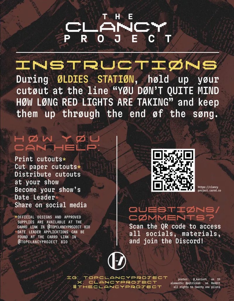 ne0n_jumpsuit's tweet photo. The Toronto Clancy show is coming up soon and with all the stuff going on about oldies station, I feel like this project will help show the boys how much Oldies Station really means to us❤️🔥 Please help out if you can!! @clancyproject #theclancyproject https://t.co/XSa9WT82oX