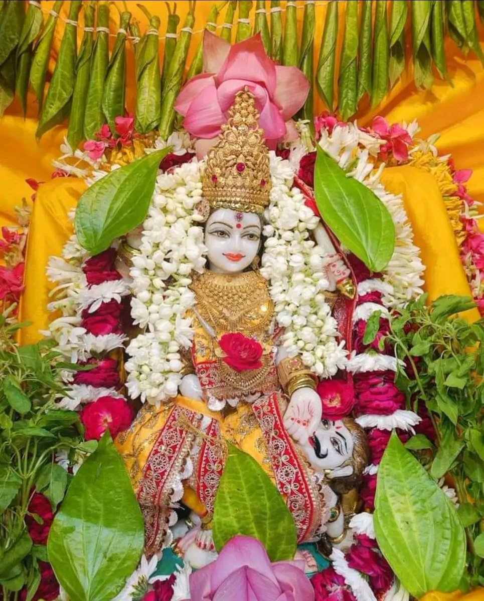rkdubeyhmr's tweet photo. माँ की पूजा करने से असीम आनंद की प्राप्ति होती है। माँ सदैव अपने भक्तों की हर बाधाओं से रक्षा करती हैं। https://t.co/X4kKIcUsGs