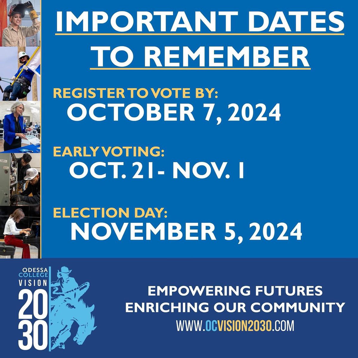 KHarrPositiveOC's tweet photo. Make sure you get registered to vote, if you’re not already! Your vote matters! #PositivelyOC https://t.co/k1WYaeiyvE
