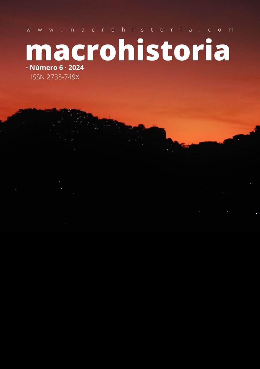 Macrohistoria1's tweet photo. ¡Macrohistoria sigue! 
Te invitamos a la presentación del VI número de la Revista https://t.co/i0Unmf1tkQ

El lanzamiento tendrá lugar en línea el lunes 23 de septiembre (13h Chile, 10h México, 18h Francia). 

Publicaremos el link por esta vía el día del evento.
¡Te esperamos! https://t.co/cRL5SGRi4e