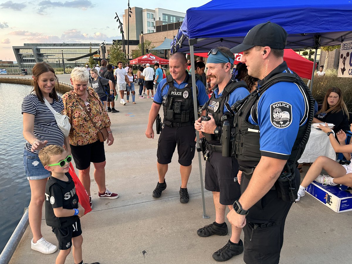 chiefslivagppd's tweet image. Great night with the community at the 2024 National Night Out Kickoff Party #GPPD