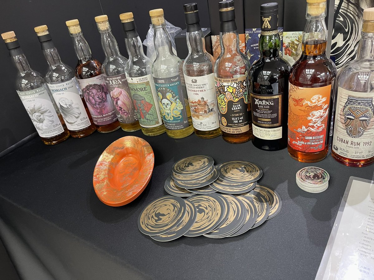 本日最終日です‼︎おかげさまでAFAF向けグレンマレイのボトルは昨日完売しました‼︎ありがとうございます🙇インバーゴードン、カロニ、あかし、アードベッグはまだあります‼︎タムデューの予約も大丈夫です‼︎是非おでかけください。