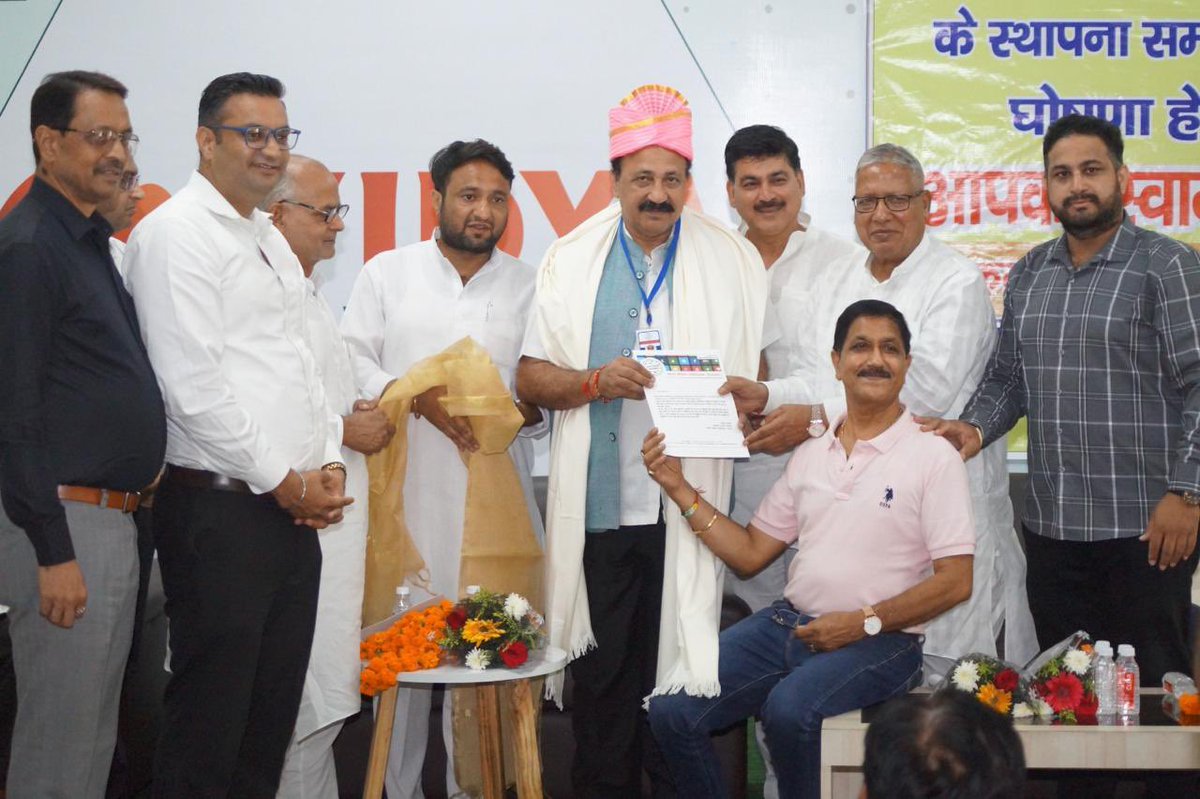 sunildang's tweet photo. I had the privilege of participating in the SMA event in UP alongside Rajkumar Sagwan, MP Bagpat, and Rajinder Agarwal, former MP of Meerut. I'm delighted to announce that I have been unanimously elected as the National President of the Social Media Association during the AGM. https://t.co/ieRENhclU5