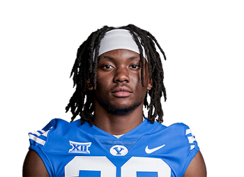BYU True Frosh Jonathan Kabeya #23 has been getting plenty of run tonight in the first two defensive drives.

He has been the back up nickel to Jakob Robinson since the beginning of the season.