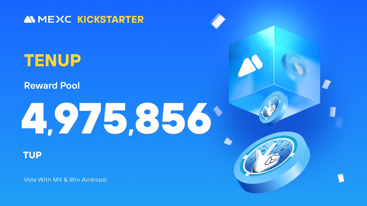 .<a href="/TenupNation/">TenUpNation</a>, which offers exciting utilities, including LUDO LOV, is coming to #MEXCKickstarter 🚀 

🗳Vote with $MX to share massive airdrops
📈 $TUP/USDT Trading: 2024-09-23 11:00 (UTC)

Details: mexc.com/support/articl…