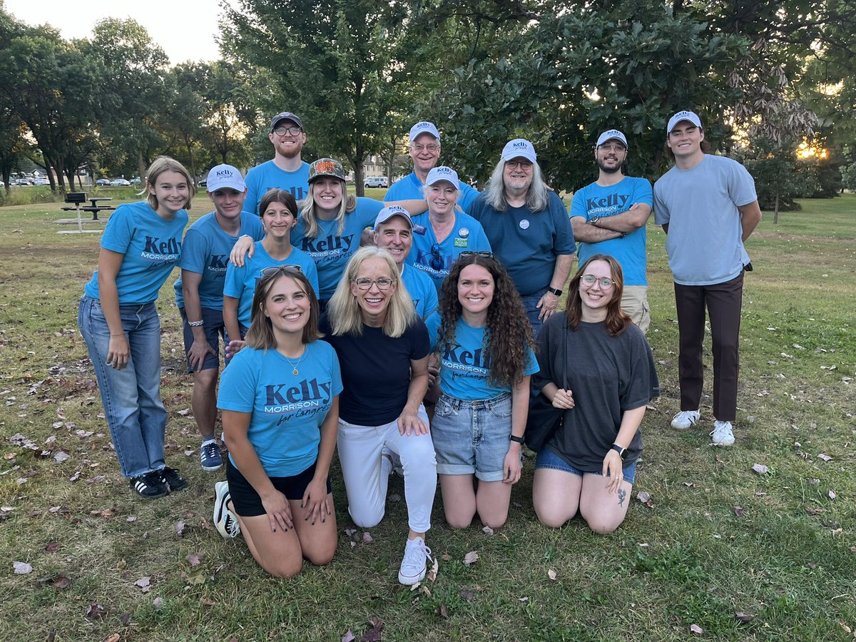 Great rally in Brooklyn Park tonight! Grateful to Mayor Winston &amp; <a href="/RuthForHouse/">Ruth Richardson</a> for joining me to get people fired up about voting. Let’s choose compassion &amp; common sense and elect <a href="/KamalaHarris/">Kamala Harris</a> &amp; <a href="/Tim_Walz/">Tim Walz</a> ! Thanks to all who came out &amp; to our amazing team for all their work!