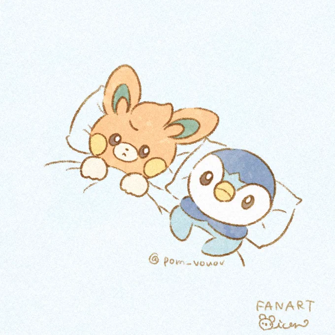 パモとおともだちPawmi and its cute friends :3#パモの日 #pokemon #ポケモン #pawmi 
