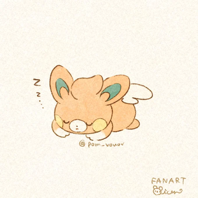 パモとおともだちPawmi and its cute friends :3#パモの日 #pokemon #ポケモン #pawmi 