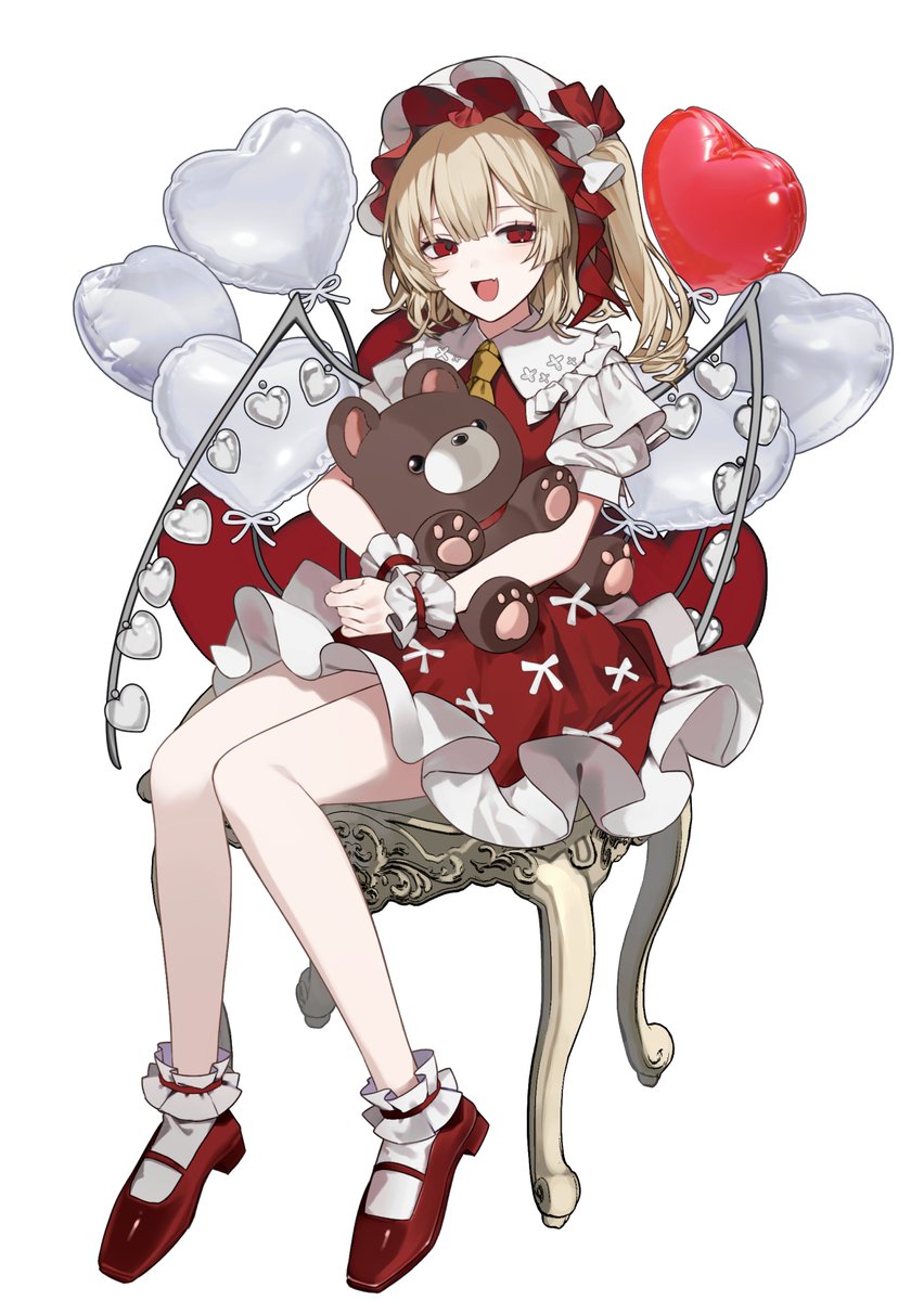 フランドール・スカーレット 「アクスタになるよ～」|るあえるのイラスト