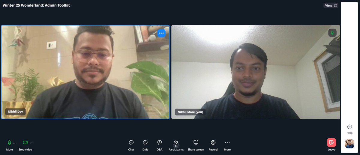 Salesforce User Group, Surat, India (@suratsfdc) on Twitter photo Big thanks to <a href="/nikhil_trekker/">Nikhil Chowdhury</a> for an insightful session on the Winter '25 release of #salesforce🚀 Your expertise and deep dive into the new features were invaluable. Excited to put these updates into action!
#trailblazercommunity #Surat #winter25 #greatful #learning #success Big thanks to <a href="/nikhil_trekker/">Nikhil Chowdhury</a> for an insightful session on the Winter '25 release of #salesforce🚀 Your expertise and deep dive into the new features were invaluable. Excited to put these updates into action!
#trailblazercommunity #Surat #winter25 #greatful #learning #success
