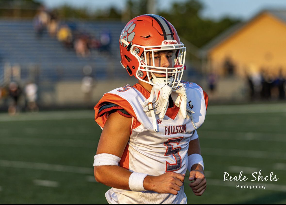 Daniel Montoya (@danielmontoya_5) on Twitter photo First 3 games
8 tackles
1 interception
4 pbu
ZERO catches allowed
<a href="/FallstonHSFB/">Fallston HS Football</a> <a href="/CoachKrum27/">Derrick Krumholtz</a> <a href="/CoachFrank_FHS/">Frank Embardino</a> <a href="/Coach_bjones44/">State Champ Jones</a> <a href="/CoachBMyers/">Britt Myers</a> @coachDoeEdwards
hudl.com/profile/202300… First 3 games
8 tackles
1 interception
4 pbu
ZERO catches allowed
<a href="/FallstonHSFB/">Fallston HS Football</a> <a href="/CoachKrum27/">Derrick Krumholtz</a> <a href="/CoachFrank_FHS/">Frank Embardino</a> <a href="/Coach_bjones44/">State Champ Jones</a> <a href="/CoachBMyers/">Britt Myers</a> @coachDoeEdwards
hudl.com/profile/202300…