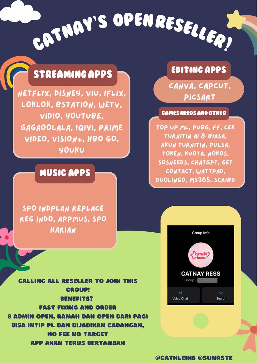 CathleinB's tweet image. join yuk, suka ada daget loh. ada 7 admin yang aktif, fastresp, akun strong dan sering ada promo/event. lesgawww #zonauang