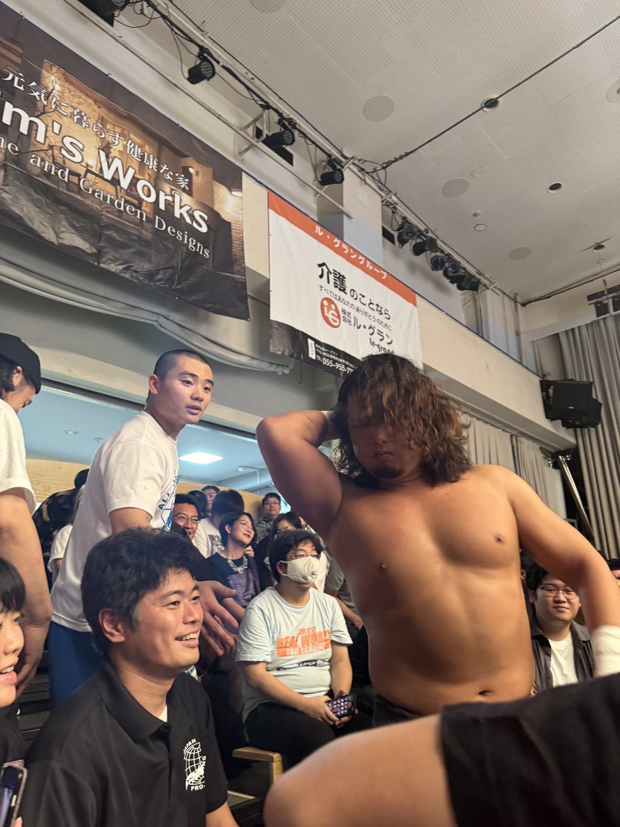 taka_kopw's tweet image. 場外乱闘びびったわ。
#atpw #王道T2024