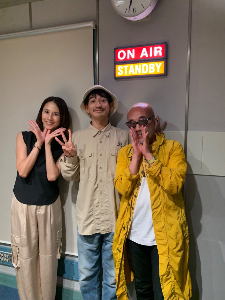 tukiyo954's tweet photo. 俳優の #永山瑛太 さんをお招きしての第2夜🌒お聴き逃しなく！ #TBSラジオ 『 #竹中直人 〜月夜の蟹〜』は、今日の夕方5時30分から！ #月夜の蟹 #正三角関係 #小倉弘子 https://t.co/xACWefc0ds
