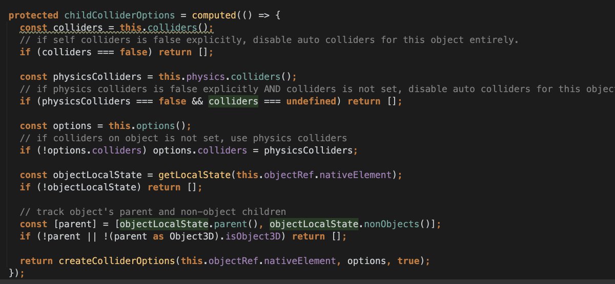 Nartc1410's tweet image. #angular #reactivity
One reason I don&apos;t like explicit effects is they don&apos;t allow for early returns. I personally love early returns because they can provide clarity to complex code paths. And, &quot;lazy&quot; tracking of computed/effect makes a nice combination with early returns.
