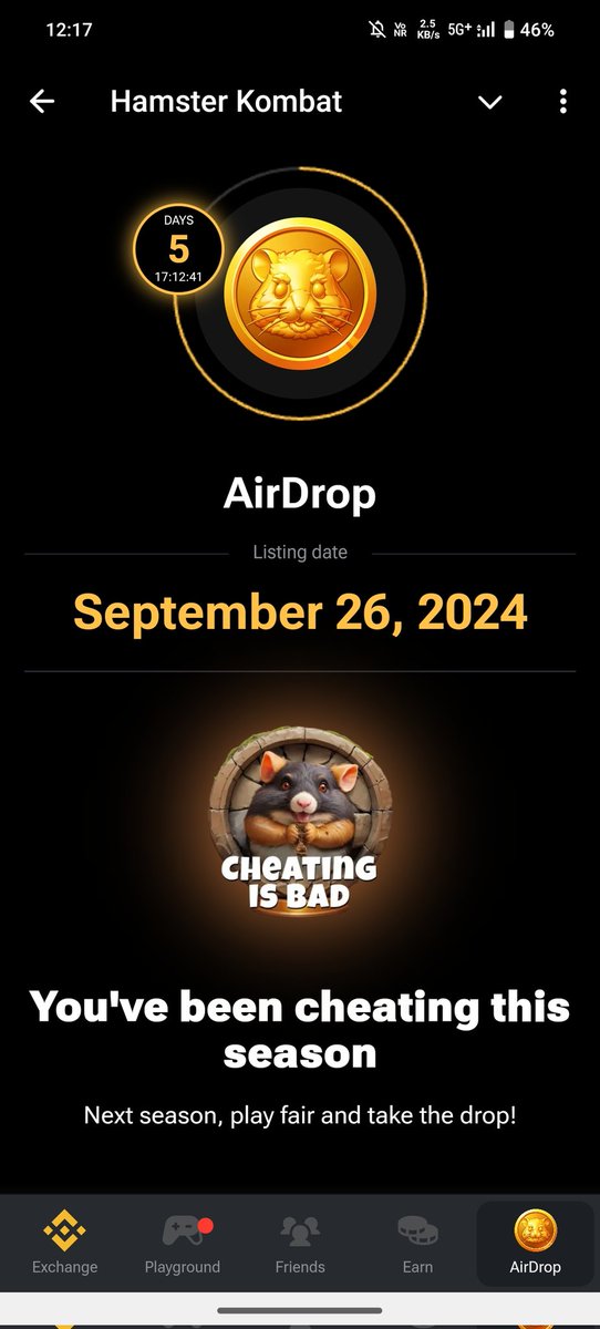 GojoSaturu09's tweet photo. @Shubham05785263 Mujhe mila h bhai 4 lakh ka airdrop 
👇👇

#boycotthamsterkombat 
#ScamHamsterkombat 
#hamsterscam 
#4lakhkaairdrop
#maderchodhamstercombat

😡🤬😡🤬😡🤬😡🤬 https://t.co/02ruFwIZei